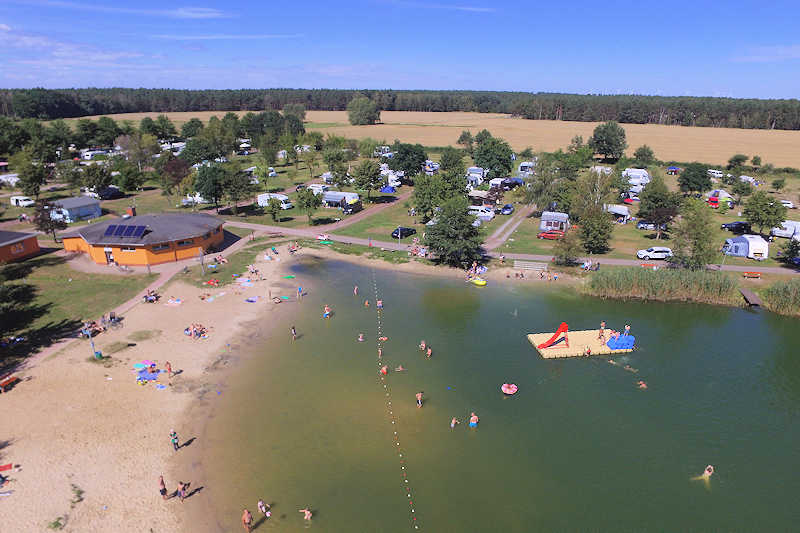 Luftbild vom Erlebnispark