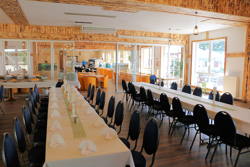 Restaurantbereich - Feiern